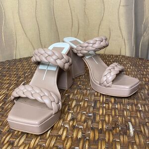 Dolce Vita- Women's Ashby Braided Double Strap Slip On Sandals